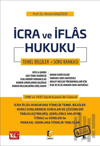 İcra ve İflas Hukuku Ders Notu - Soru Bankası
