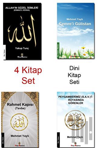 İki Yazar Dini Kitap Seti (4 Kitap)