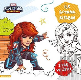 İlk Boyama Kitabım Black Widow - Marvel Super Hero Adventures
