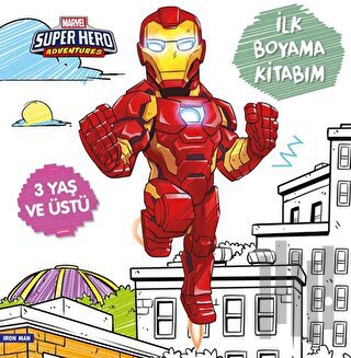 İlk Boyama Kitabım Iron Man - Marvel Super Hero Adventures
