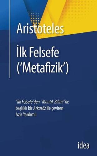 İlk Felsefe-Metafizik