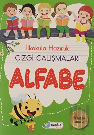 İlkokula Hazırlık Çizgi Çalışmaları Alfabe