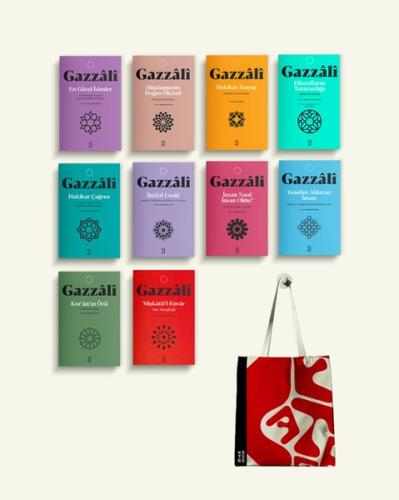 İmam Gazzali Kitap Seti - 10 Kitap Takım - Çanta Hediyeli