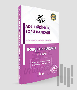 İmtiyaz Adli Hakimlik Soru Bankası Borçlar Hukuku
