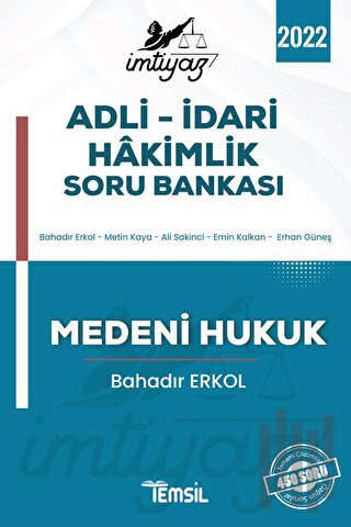 İmtiyaz Adli - İdari Hakimlik Soru Bankası