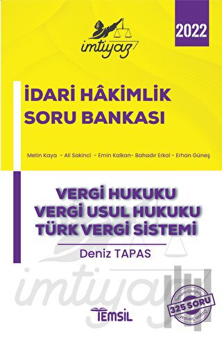 İmtiyaz İdari Hakimlik Soru Bankası