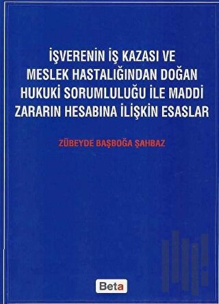 İşverenin İş Kazası ve Meslek Hastalığından Doğan Hukuki Sorumluluğu ile Maddi Zararın Hesabına İlişkin Esaslar