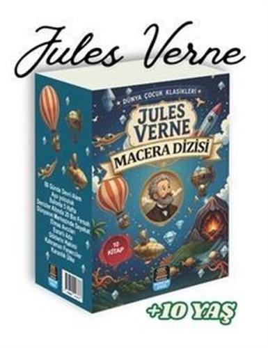 Jules Verne Macera Dizisi Seti - 10 Kitap Takım | Kitap Ambarı