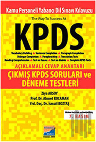 Kamu Personeli Yabancı Dil Sınavı Kılavuzu / The Way to Success at KPD