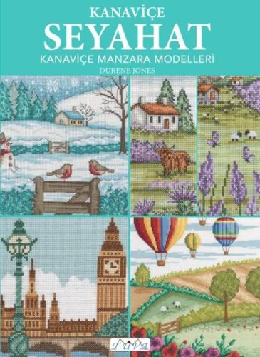 Kanaviçe Seyahat - Kanaviçe Manzara Modelleri | Kitap Ambarı