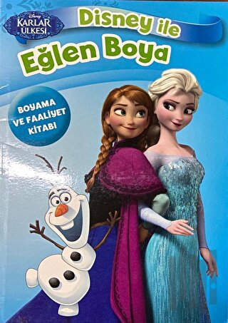 Karlar Ülkesi Disney İle Eğlen Boya | Kitap Ambarı