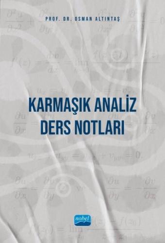 Karmaşık Analiz - Ders Notları | Kitap Ambarı