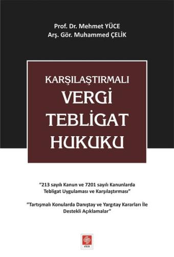 Karşılaştırmalı Vergi Tebligat Hukuku