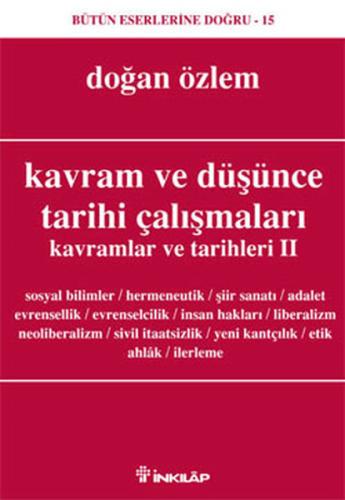 Kavram ve Düşünce Tarihi Çalışmaları 2