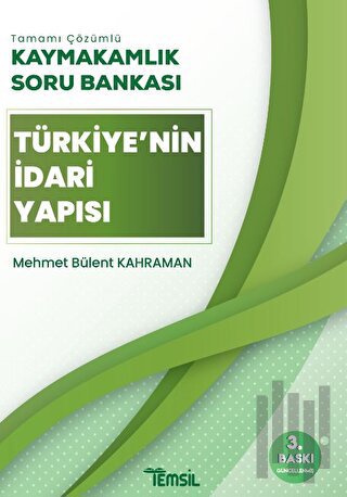 Kaymakamlık Soru Bankası Türkiye'nin İdari Yapısı