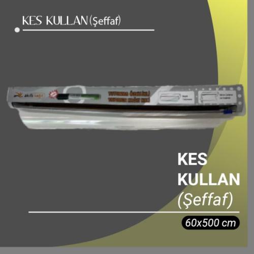 Kes Kullan Şeffaf (Kutu)