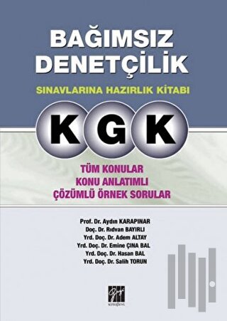 KGK - Bağımsız Denetçilik Sınavlarına Hazırlık Kitabı 2016