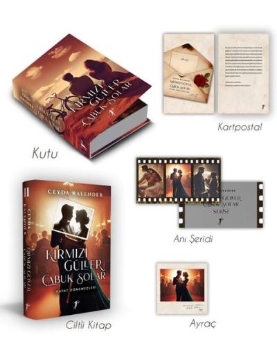 Kırmızı Güller Çabuk Solar II Hayat Dönemeçleri (Kutulu) | Kitap Ambar