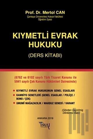 Kıymetli Evrak Hukuku (Ders Kitabı)