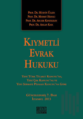 Kıymetli Evrak Hukuku