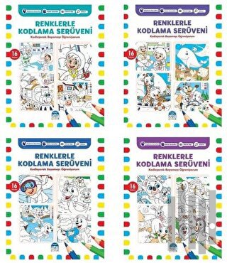 Kodlayarak Boyama Mini Seri 2 | Kitap Ambarı