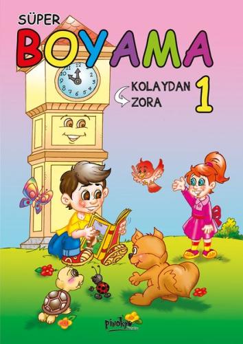 Kolaydan Zora Süper Boyama Seti - 10 Kitap Takım