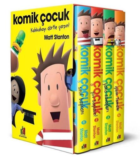 Komik Çocuk Seti - 4 Kitap Takım