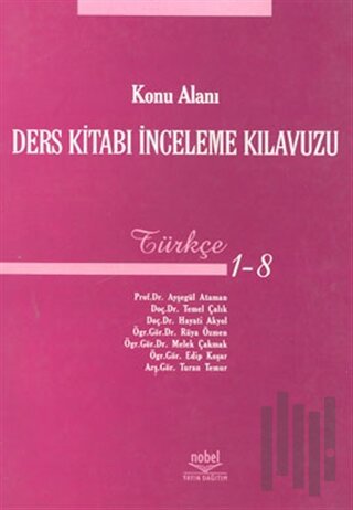 Konu Alanı Ders Kitabı İnceleme Kılavuzu Türkçe 1 - 8