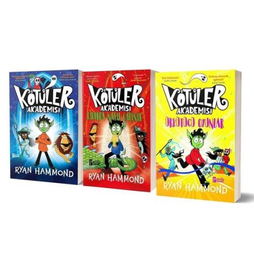 Kötüler Akademisi Serisi Seti - 3 Kitap Takım | Kitap Ambarı