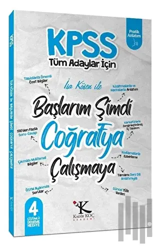 KPSS Başlarım Şimdi Coğrafya Çalışmaya Ders Notları