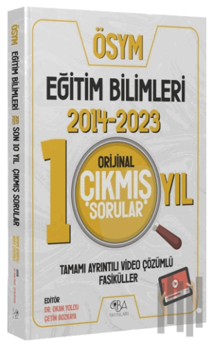 KPSS Eğitim Bilimleri 2014-2023 Orijinal Son 10 Yıl Çıkmış Sorular Video Çözümlü