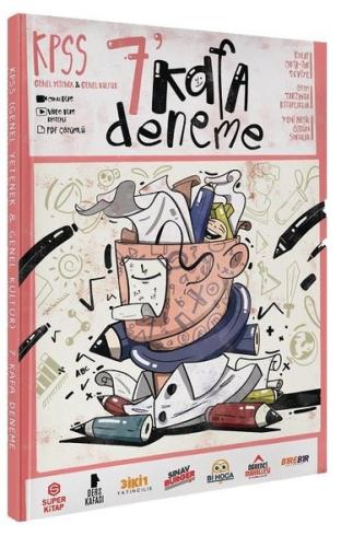 Süper Kitap KPSS Genel Yetenek Genel Kültür 7 Kafa Deneme | Kitap Amba