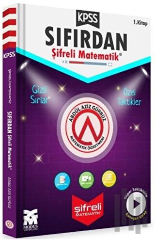 KPSS Sıfırdan Şifreli Matematik 1. Kitap