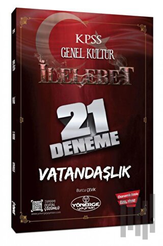 KPSS Vatandaşlık 21 Deneme Dijital Çözümlü