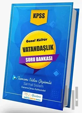 KPSS Vatandaşlık Soru Bankası Video Çözümlü