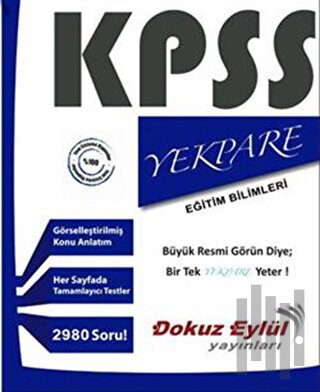 KPSS Yekpare Eğitim Bilimleri