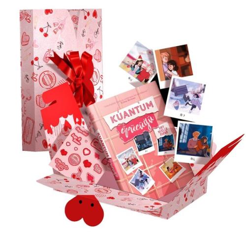 Kuantum Öpücüğü Sevgililer Günü Özel Kutulu Set (Ciltli)