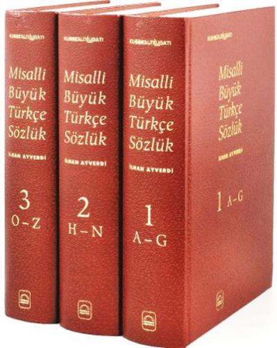 Kubbealtı Lugatı-Misalli Büyük Türkçe Sözlük - 3 Cilt Takım (Ciltli)