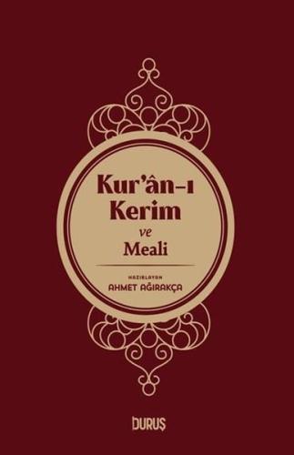 Kur'an-ı Kerim ve Meali - Büyük Boy (Ciltli)