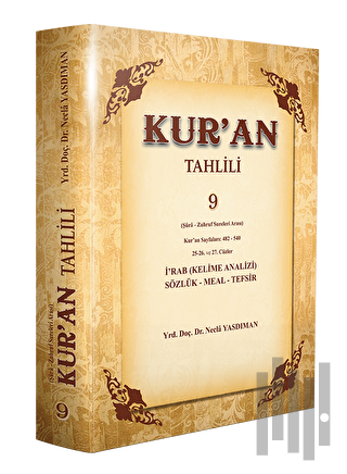 Kur'an Tahlili 9. Cilt (Ciltli)