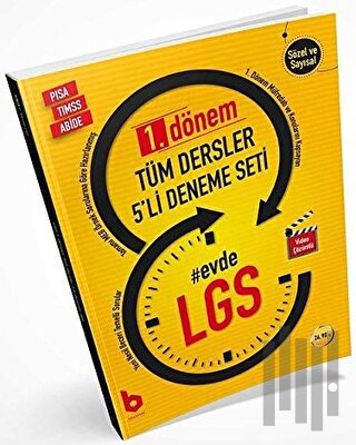 LGS 1. Dönem Tüm Dersler 5'li Deneme Seti