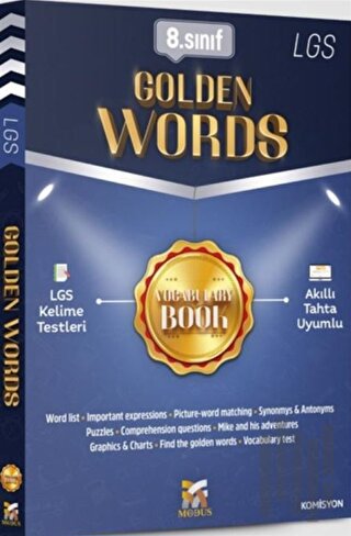 LGS İngilizce Kelimeler Golden Words Soru Bankası | Kitap Ambarı