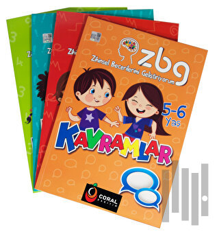 Limon Kıds ZBG / Zihinsel Becerilerimi Geliştiriyorum Seti 3-4 Yaş (4 Kitap)