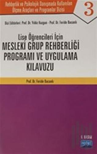 Lise Öğrenciler İçin Mesleki Grup Rehberliği Programı ve Uygulama Kılavuzu - Rehberlik ve Psikolojik Danışmada Kullanılan Ölçme Araçları ve Programlar Dizisi