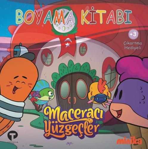 Maceracı Yüzgeçler Boyama Kitabı 4 (Ciltli)