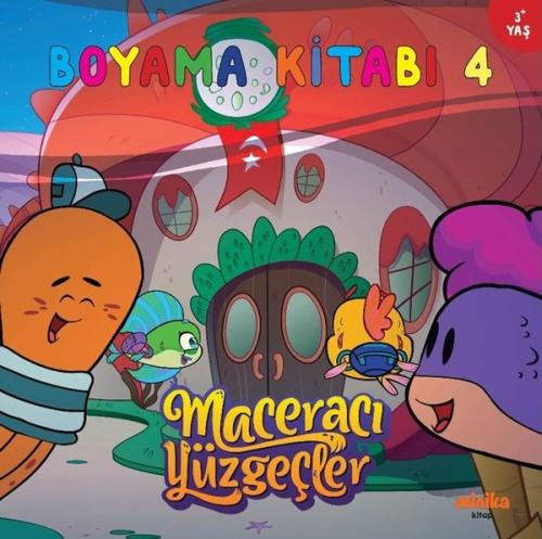 Maceracı Yüzgeçler Boyama Kitabı 4 | Kitap Ambarı