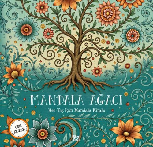 Mandala Ağacı - Her Yaş İçin Mandala Kitabı - Çek Kopar | Kitap Ambarı