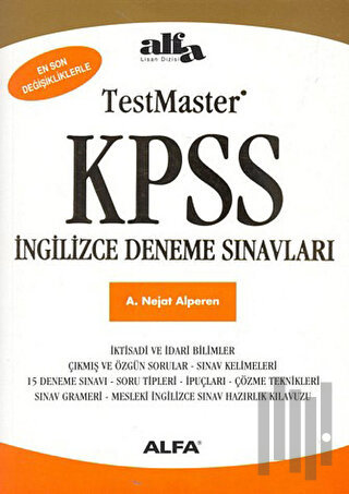Mastering KPSS İngilizce Deneme Sınavları (Son Değişiklikleriyle)