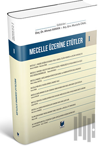 Mecelle Üzerine Etütler I