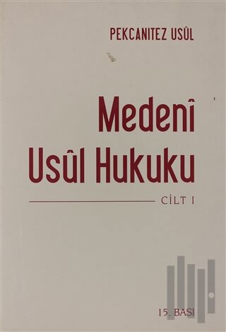 Medeni Usül Hukuku Cilt 1 (Ciltli)